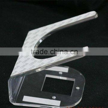 security display stand for cell phone accessories retail display stands/ tablet security alarm stand