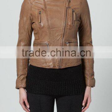 Winter fashion waterproof down lady jacket