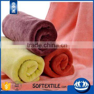 Custom-logo Promotional Cheap Antibacterial Microfiber Bath Towel photo-2