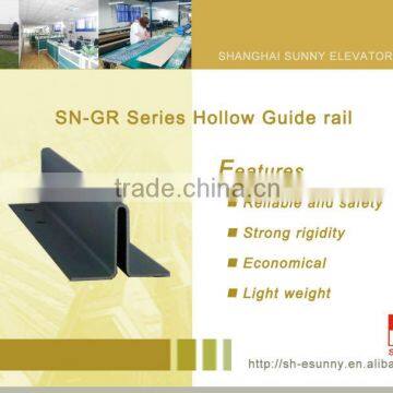 Guide rails, elevator guide rail shoes, linear guide rail, Elevator parts, SN-GR