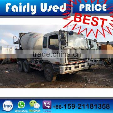 Used Japan Isuzu Nissan UD Mixer Truck of Mounted Mixer Truck