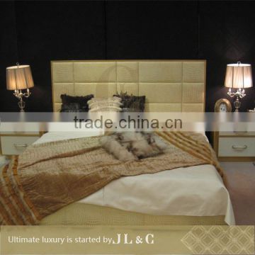 luxurious Bed Offering OEM Service JB21-01 Bed-JLC Luxury Home Furniture