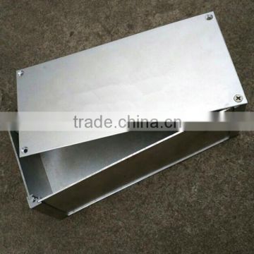 split aluminium case anodized aluminium box aluminium light box