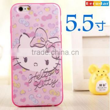 2016 china supplier customize rubber cases for iphone 6 plus