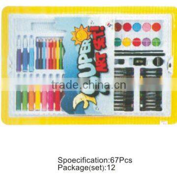 8color Water Color Painting With 8color Cayons photo-4