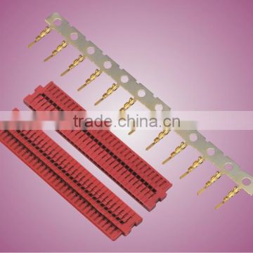 1.00mm Pitch electronic LVDS connectors Phosphor bronze terminal