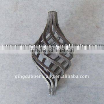 wrought iron ornamental sand blast baskets