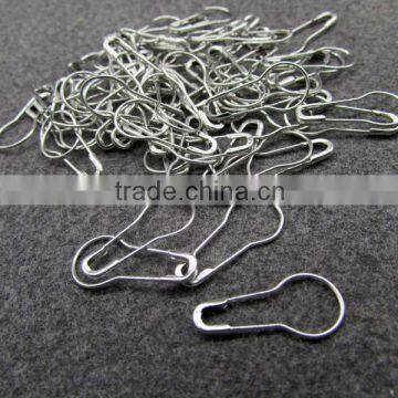 Nickel Safety Pin Pear Shape photo-2