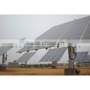 2-axis Solar panel tracking system with High-efficiency 2-15KW