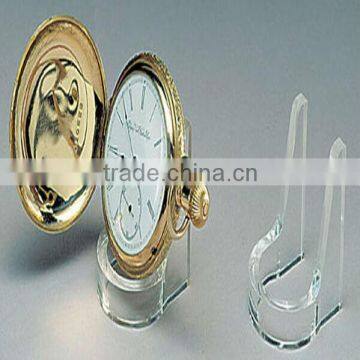 perspex watch/clock display stand