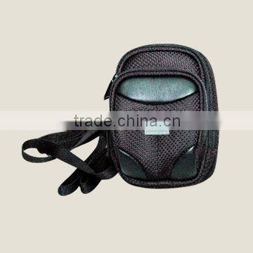 PVC Camera Bag with Two Mesh Pockets and One Belt Buckle