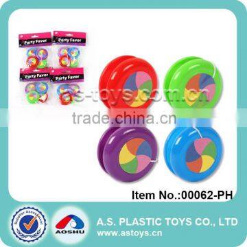 Party Favor colorful plastic mini YoYo for kids