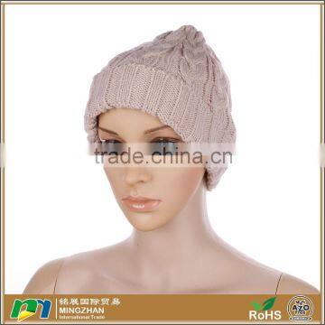 Women's Winter Warm Embroidery Beanie Knit Crochet Hat Wholesale