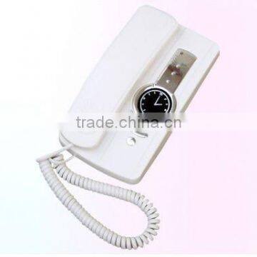 Basic Corded Telephone, Clock Function, Modern Style, Portable and Economical, Best Telecommunication Products.