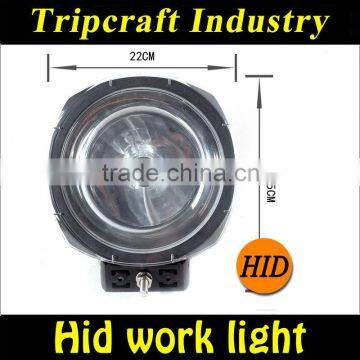 8'' 35W HID XENON WORK LIGHT for 4X4 High Intensity Truck Driving HID Offroad Light for Camping Mining Marine