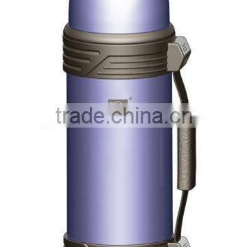 portable travel pot double wall stainless steel vacuum thermos