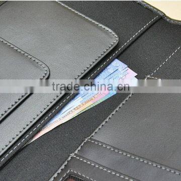 Top Quality Personality Leather Passport Holder With Multi-function Pocket photo-5
