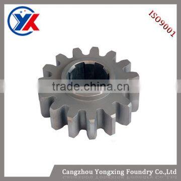 high quality sand casting agricultural machinery transmission gear parts,cast iron gear