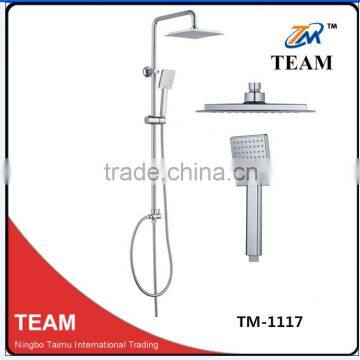 TM-1117 hot selling high quality bathroom square shower column set