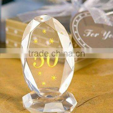 2012 small crystal trophy and award for souvenir and corporation display(R-0496)