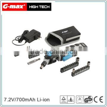 G-max Tools 7.2V Li-on Cordless Pivot Screwdriver GT32012