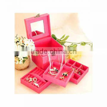 2013 new style professional beauty box Wholesale with Mirror drawer