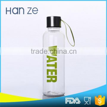 Factory price hot sale plastic water bottle fake beer bottle