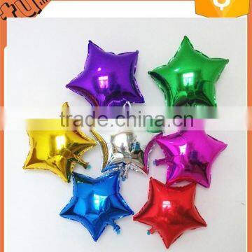 2015 hot sell! cheap star and moon helium foil balloon / aluminium balloon party and wedding decoration for promotion gift