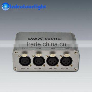 Ledcolourlight DMX splitter controller with 4 ports Made in China