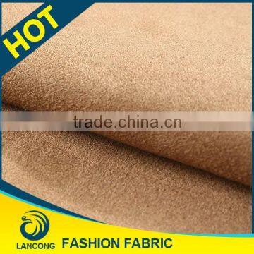 2015 Top quality Latest design Spandex twill suede fabric