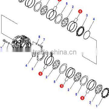 423-33-31611 423-33-31610 spring for WA430-6
