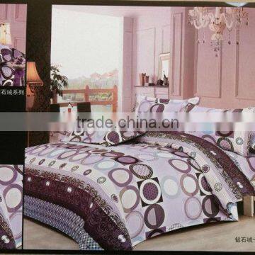100% polyester bedsheet set/bedding/exporter/nice technique