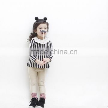 Alibaba express long sleeve stripe children shirt