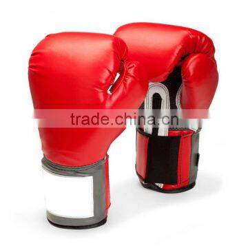 Red Leather Boxing Gloves