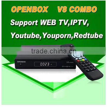 Set top box V8 combo digital tv satellite receiver dvb-s2 dvb-t2 combo