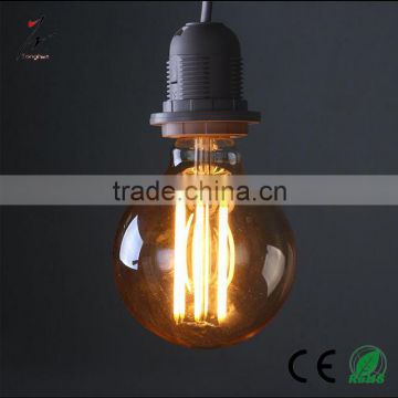 Manufacturer 4W Vintage Edison Style Led Bulb G95 Warm White 2700K Led Lighting E27