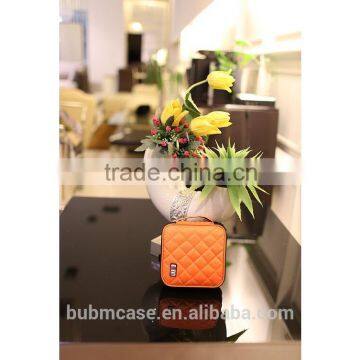 Orange 32 Capacity 230D Space Twill PVC Fabric DVD Case CD Holder Personalized cd Case Multi Disc Dvd Cases photo-6