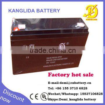 Kanglida High Quality 6v 10ah Sealed Lead-acid Battery photo-2