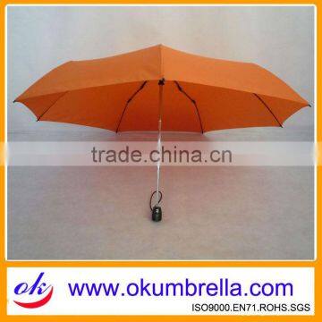 Automatic folding red umbrella for promotion