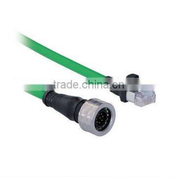 RJ45 to M12 Socket cable