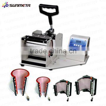 Sunmeta cheapest 4 in 1 mug heat transfer machine, mug printing machine