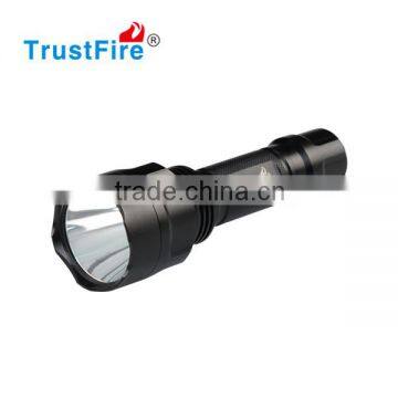 C8-T6 led flashlight, TrustFire led outdoor flashlight 1000LM, hunting green light