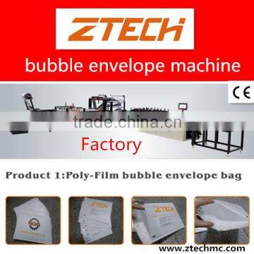 2016 Air Bubble Envelope Bag Making Machine from ZTECH factory
