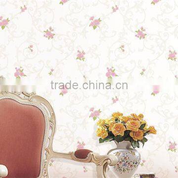 2015 Hot Embossed Spring Nonwoven Decorative Room Wallpaper photo-2