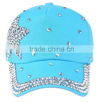 Fashion Design Custom Rhinestone Wholesale Brand Caps Hats photo-2