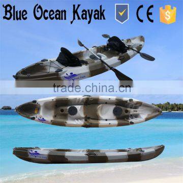 Fishing double kayak for three persons or two persons from Blue Ocean Kayak