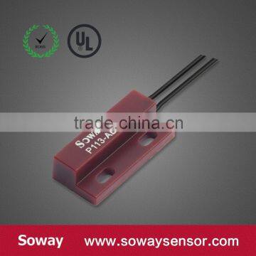 Plastic shell magnetic proximity sensor
