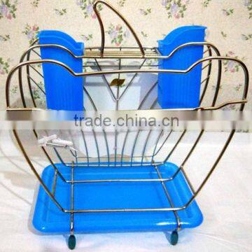 Kitchen Metal Cutlery Tray Rack