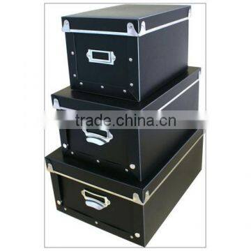 PP Storage Box, Made of High-quality PP, Black