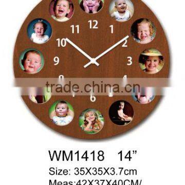 Home Decrative Frame Wall Clock photo-4